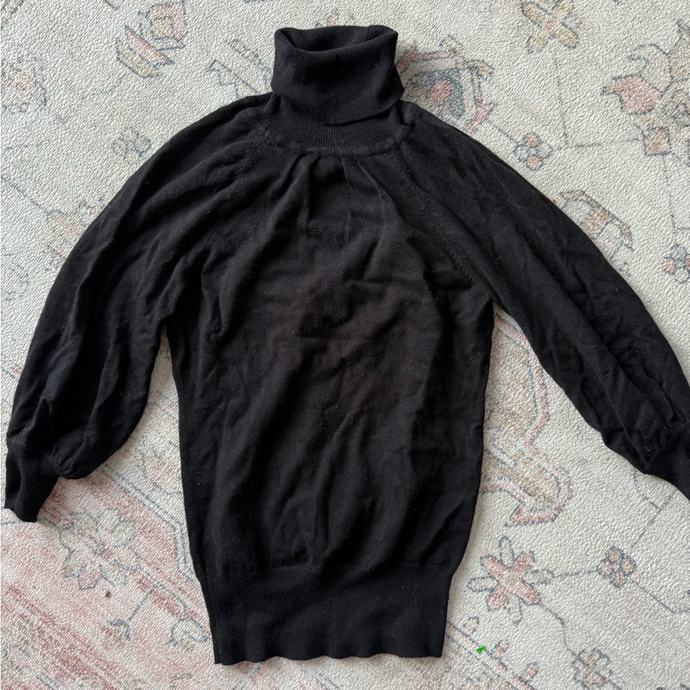 Express Black Turtleneck Sweater